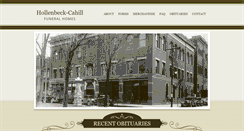 Desktop Screenshot of hollenbeckcahill.com